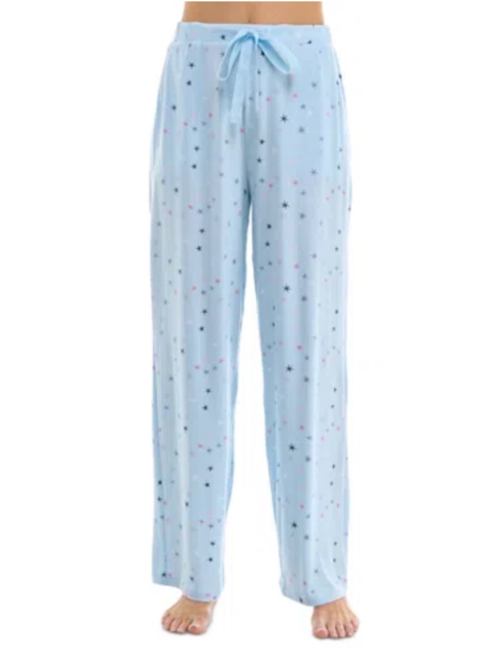 ROUDELAIN Women's Printed Drawstring Pajama Pants In Chloe Sparkling Star